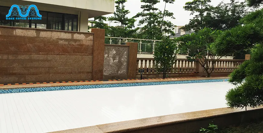 pool cover installation